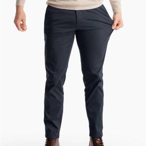 NEW birddogs Men's Stretch Khakis / MIDNIGHT NAVY / 34W 32L ("Kevin Buffets")